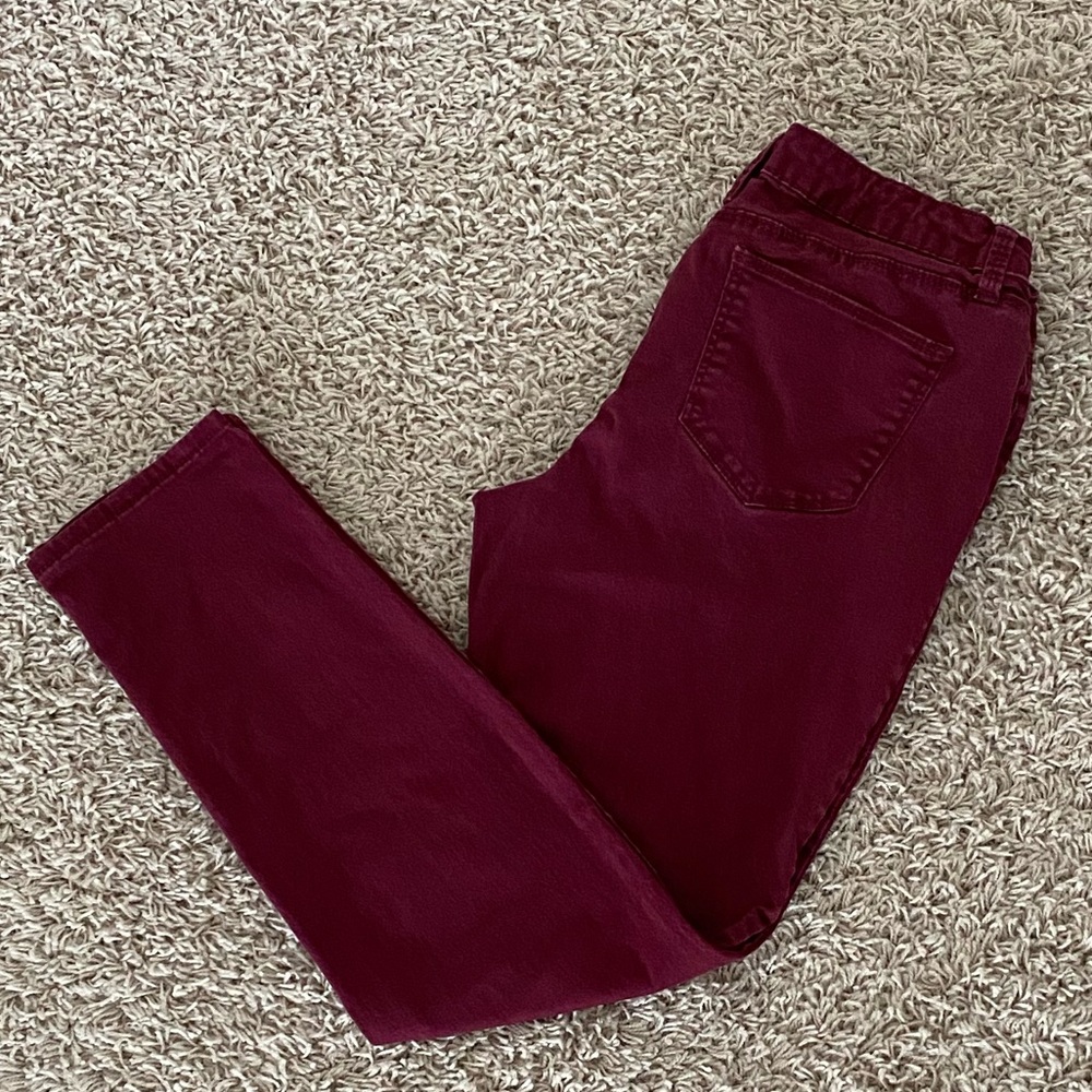 No Boundaries Magenta Skinny Pants